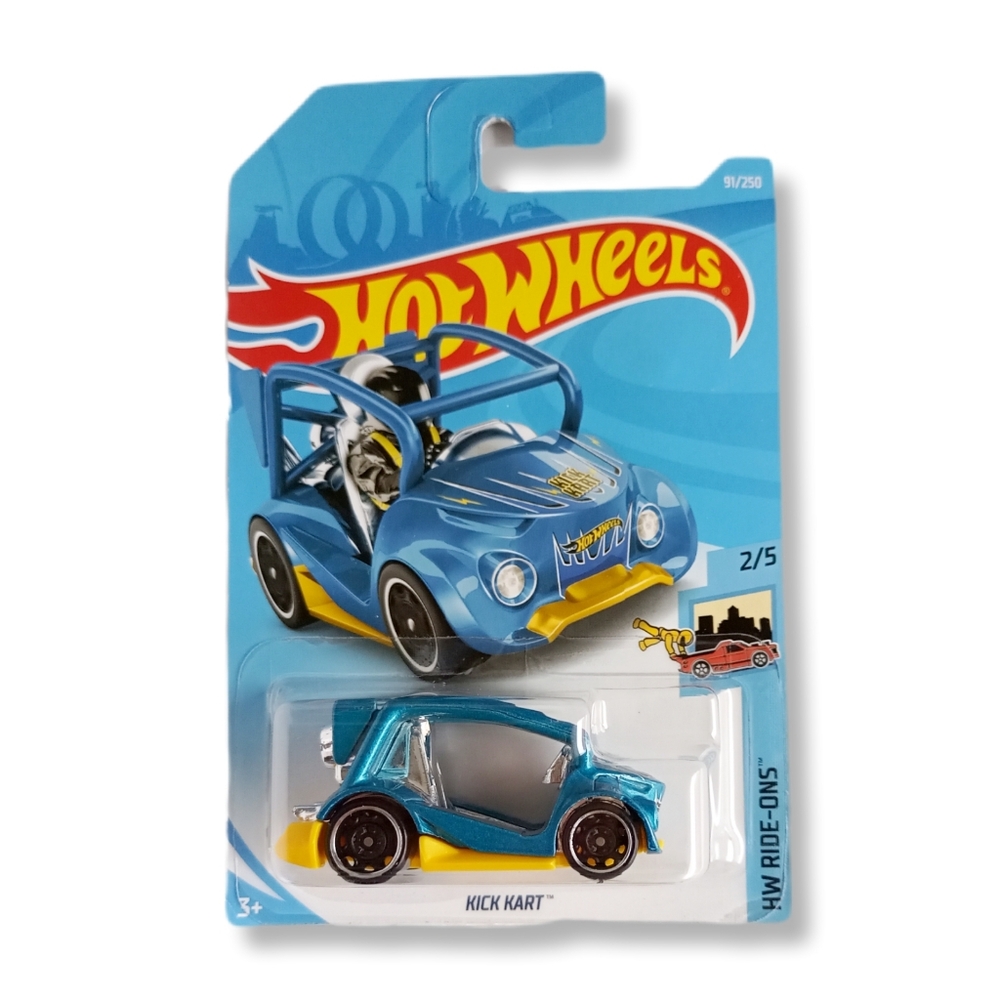 Hot Wheels🥈 91/250 - Kick Kart - HW Ride-Ons 2/5 🎉 2 For 16$